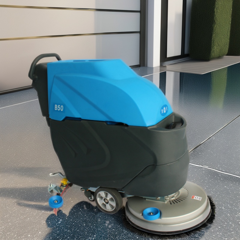 automatic floor scrubber for factory