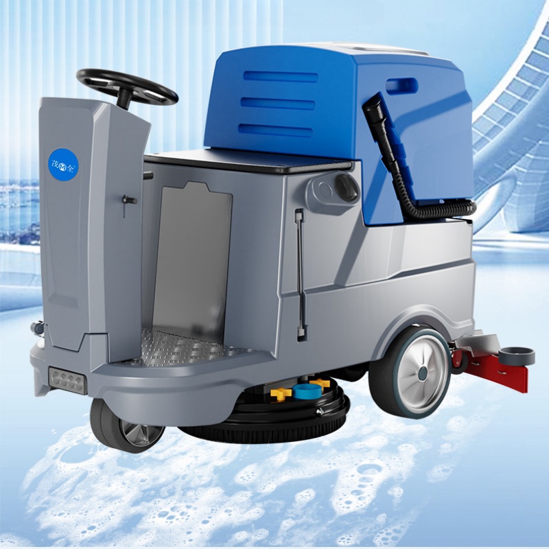 ride on commerical  floor scrubber machine