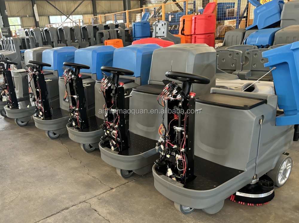 Ride-on Floor Scrubber Machine Dryer