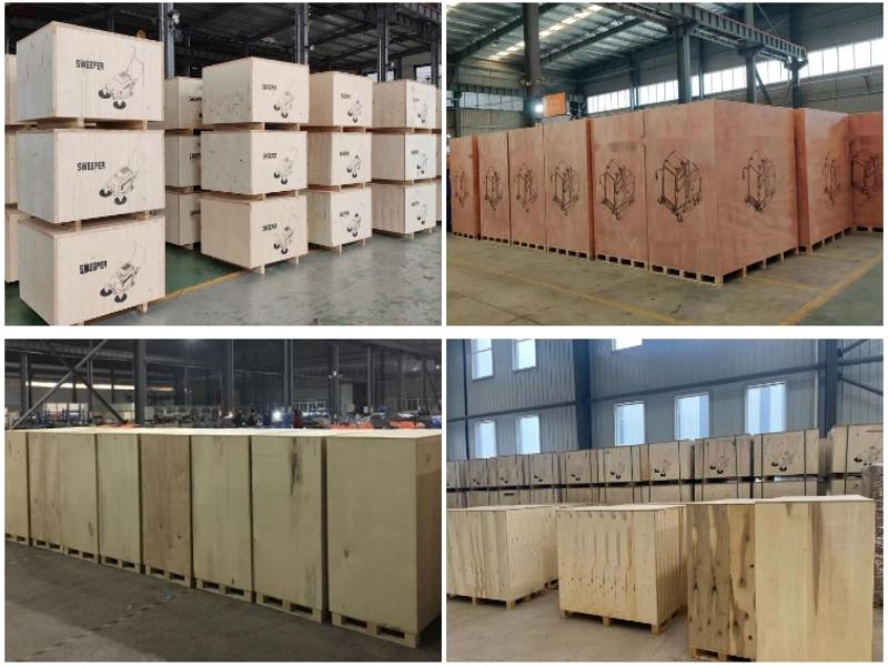 Packaging of floor cleaning machine Floor cleaner packaging