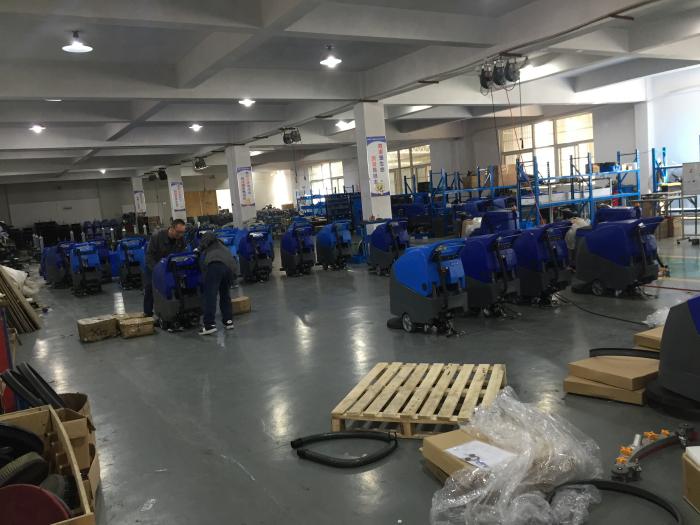 The Factory of Floor Scrubber