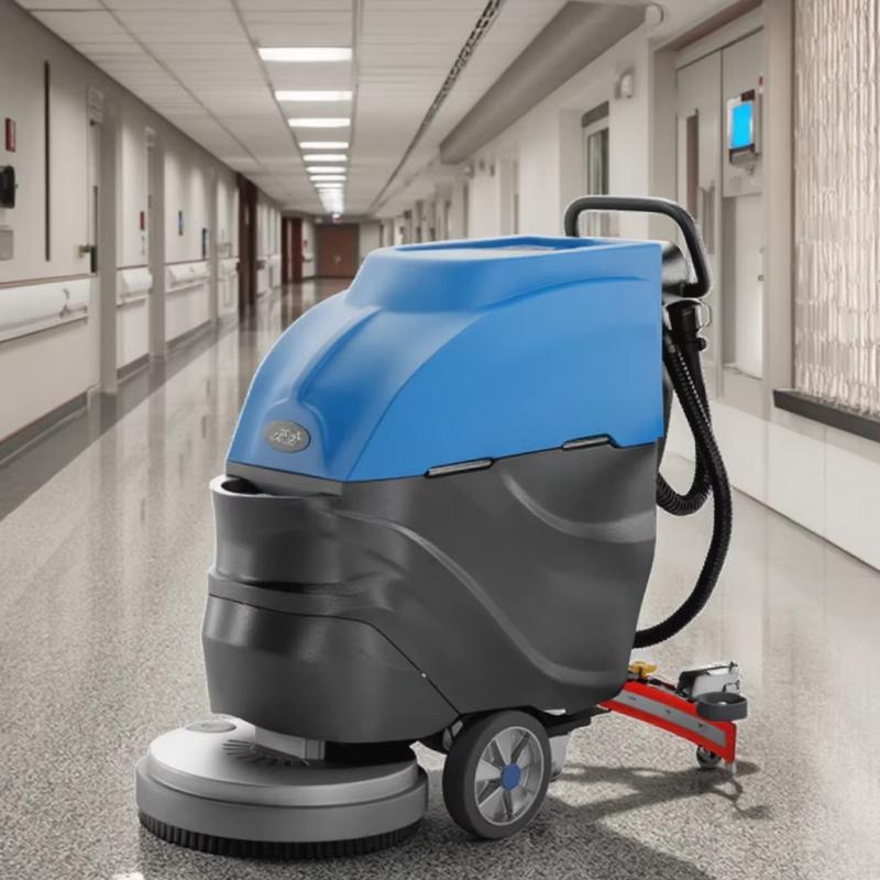 Hospital Floor Scrubber