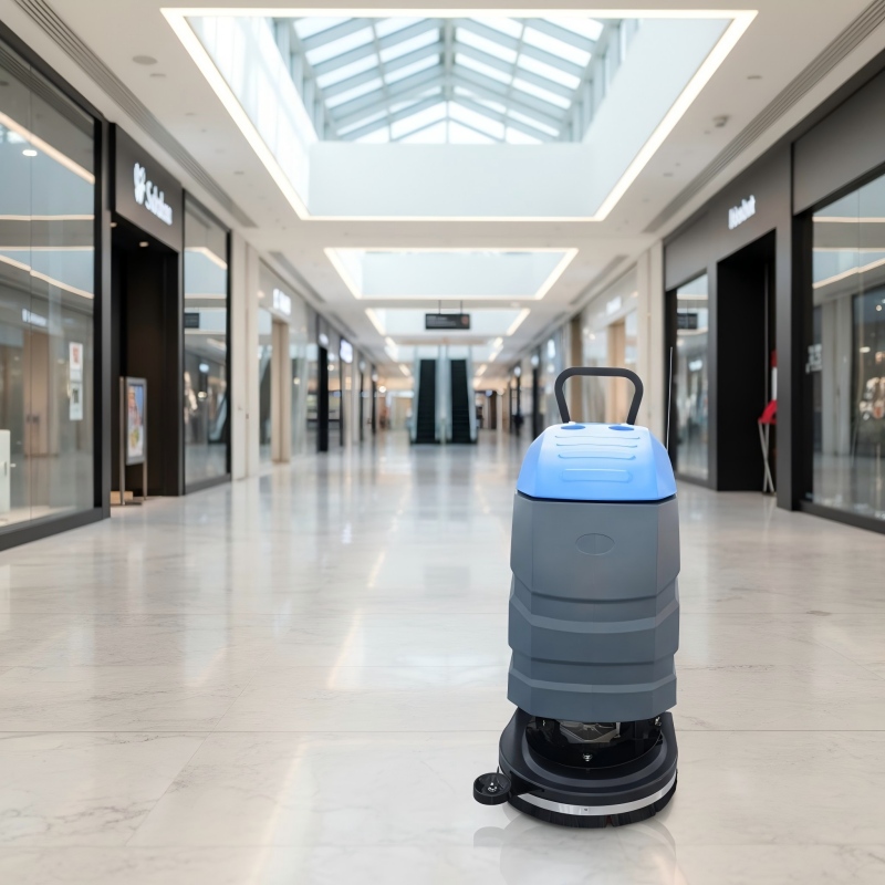 Commercial Floor Scrubber