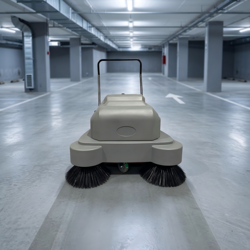 Parking Lot Sweeper Machine 