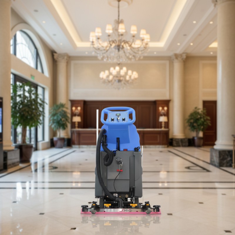 wet vacuum floor scrubber