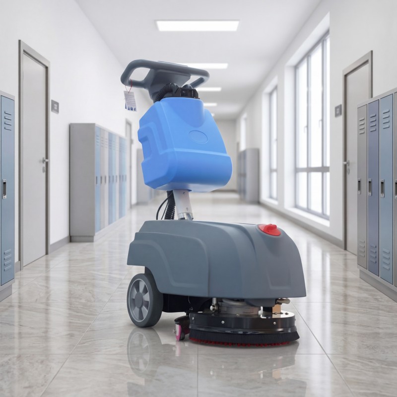 automatic scrubber for school classrooms