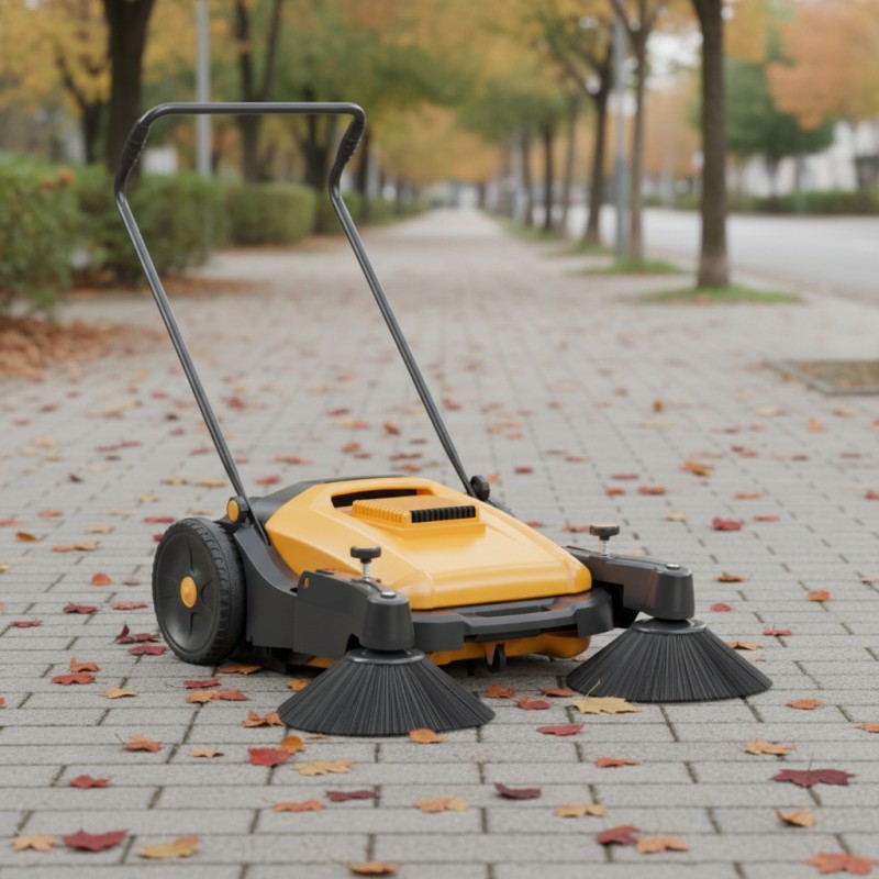 Large Area Floor Cleaning Machine Without Electricity