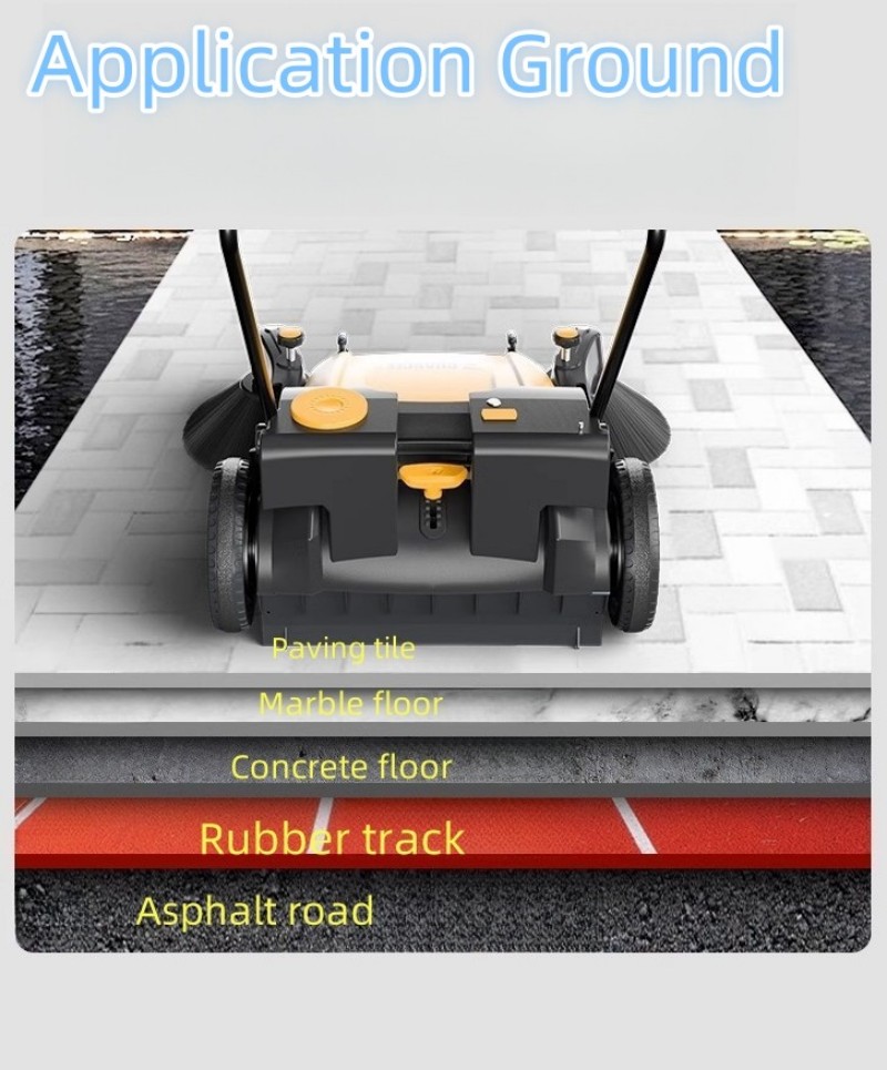  Manual Hand Push Floor Sweeper