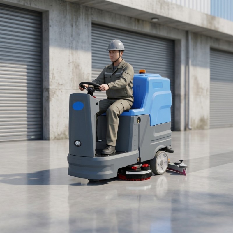 commercial floor cleaning machine