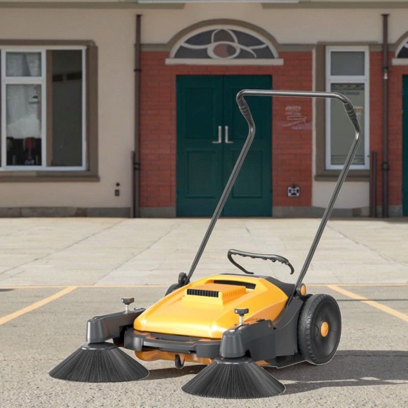 Commercial Hand Push Floor Sweeper