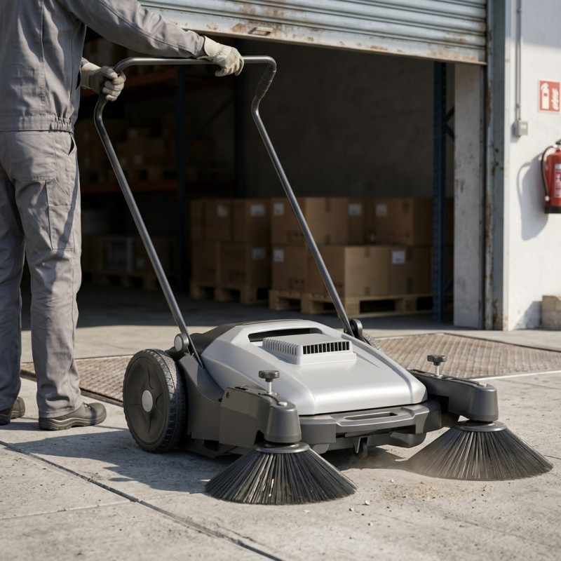 Floor Sweeper for Warehouses